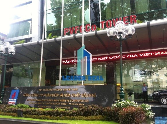 Mặt tiền của cao ốc PVFCo Tower cho thuê văn phòng tại quận 1