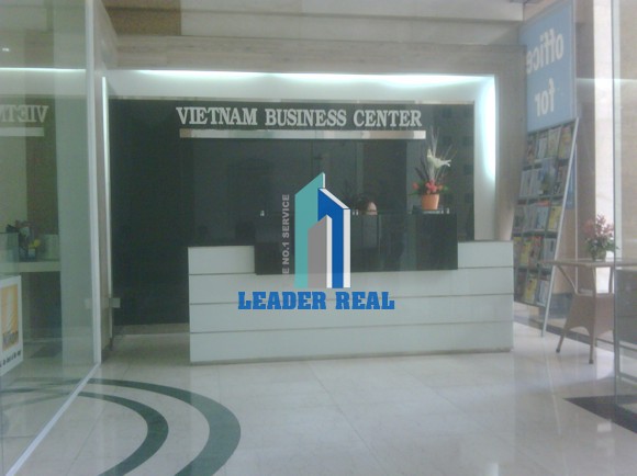 Sãnh lễ tân sang trọng của cao ốc Viet Nam Business Center