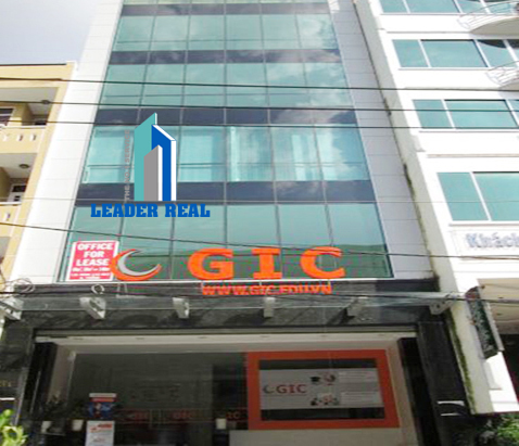 GIC 1 Building quan Binh Thanh. Hinh anh toa nha nhin tu ben ngoai