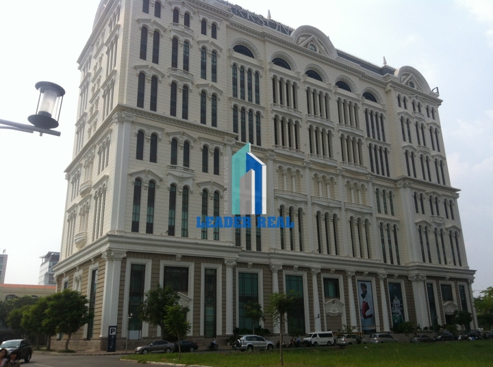 Tổng quan tòa nhà Saigon Paragon building nhìn từ xa