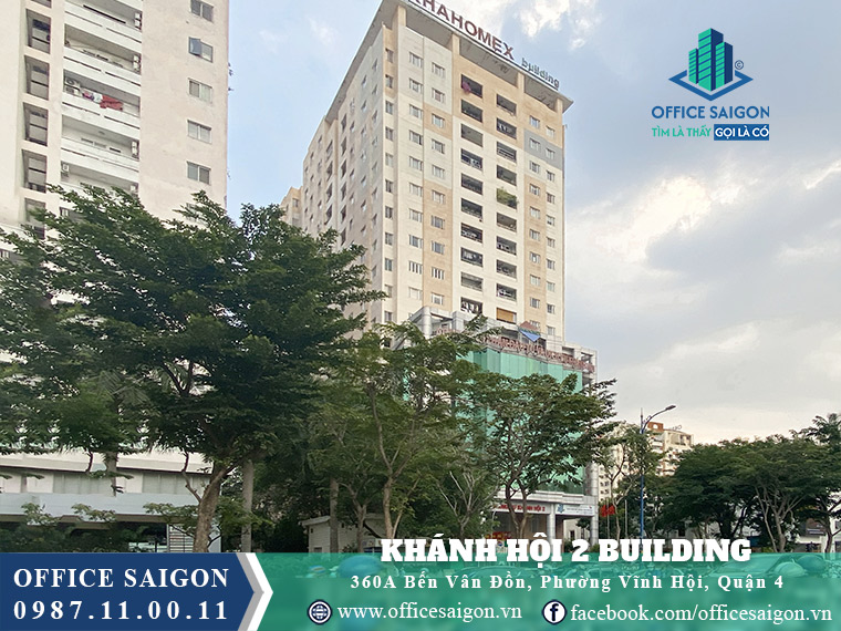Cao ốc văn phòng cho thuê Khánh Hội 2 Building