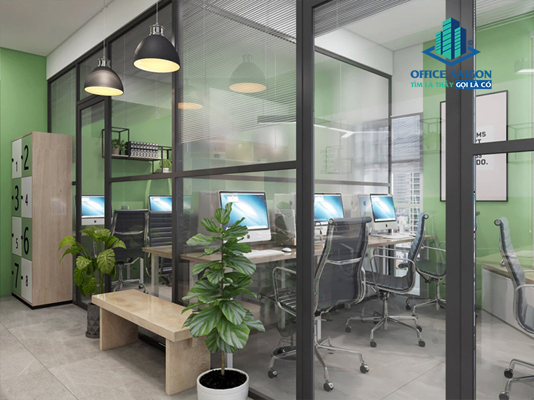 Văn phòng làm việc full nội thất Your Office