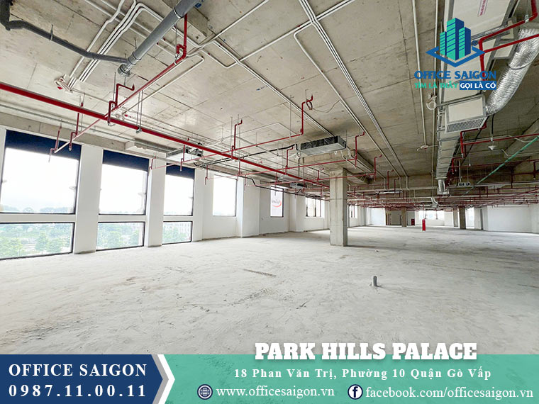 Diện tích cho thuê toà nhà Park Hills Palace Quận Gò Vấp