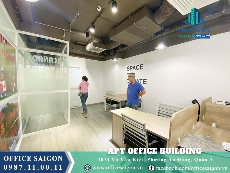 Mặt bằng trống tại APT Office