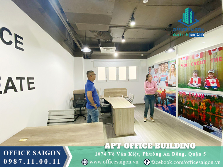 Mặt bằng trống tại APT Office