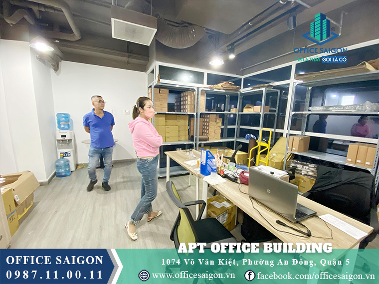 Mặt bằng trống tại APT Office