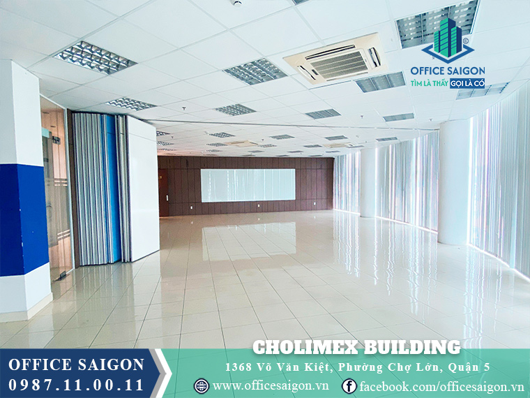 Mặt bằng trống tại Cholimex Building
