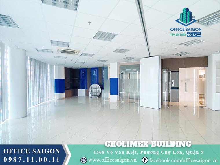Mặt bằng trống tại Cholimex Building