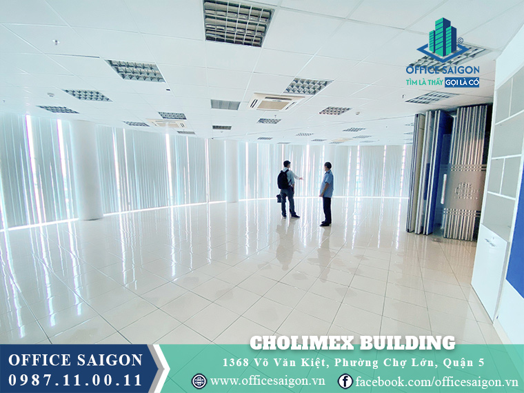 Mặt bằng trống tại Cholimex Building