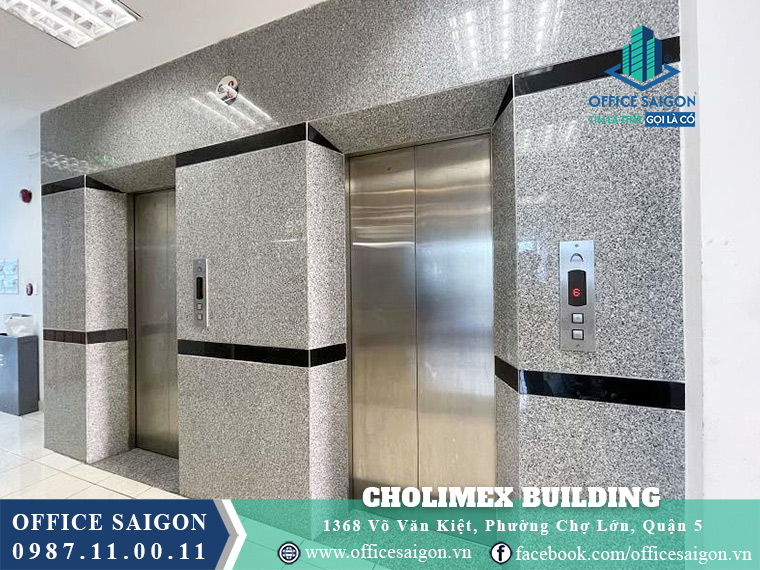 Thang máy tại Cholimex Building