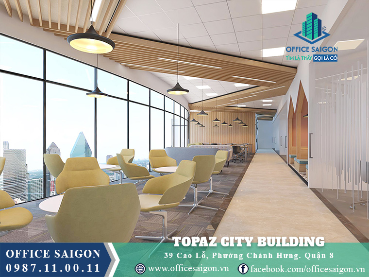 Mặt bằng tại văn phòng cho thuê Topza City