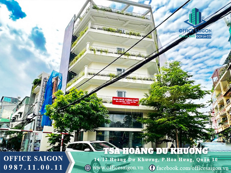 văn phòng cho thuê TSA Hoàng Dư Khương
