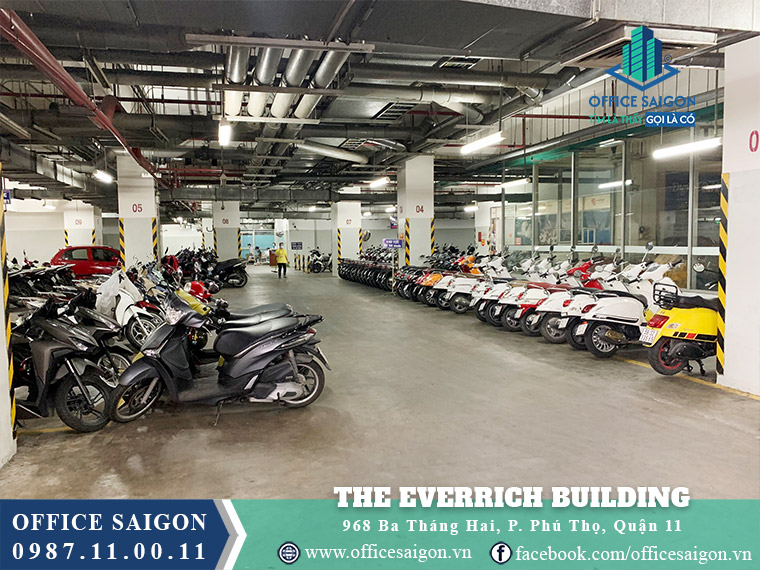 Tầng hầm văn phòng cho thuê The Everrich Building