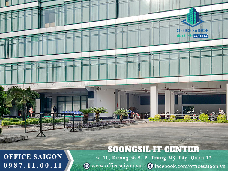 Mặt tiền văn phòng cho thuê Soongsil IT Center
