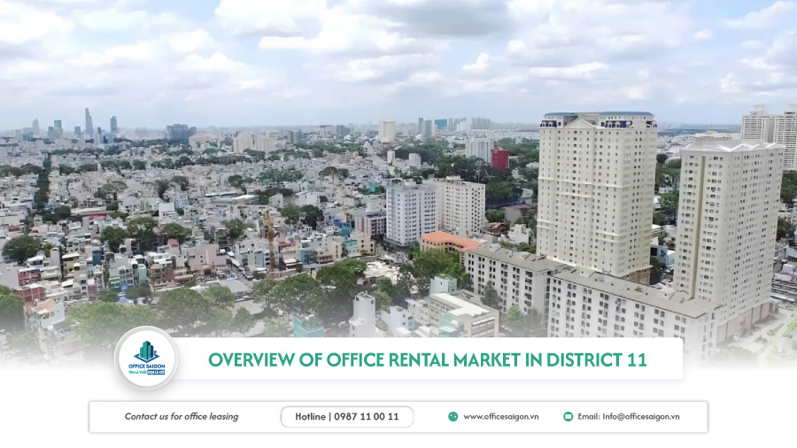 Overview of office rental market in District 11