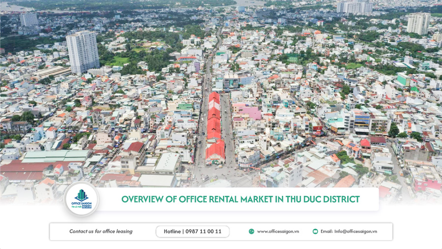 Overview of office rental market in Thu Duc District