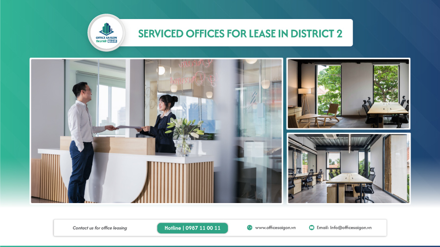 Overview of serviced offices in District 2