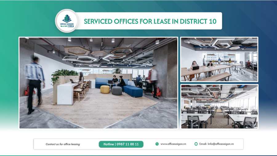 Overview of serviced offices in District 10