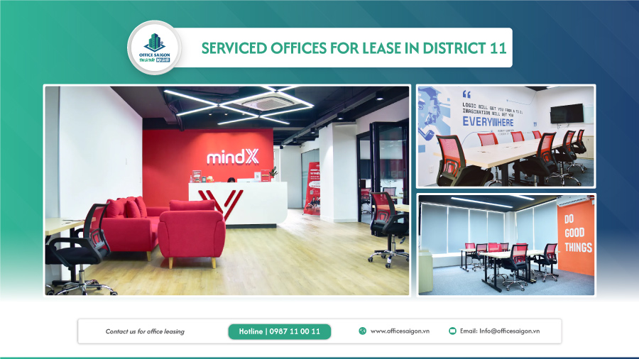Overview of serviced offices in District 11