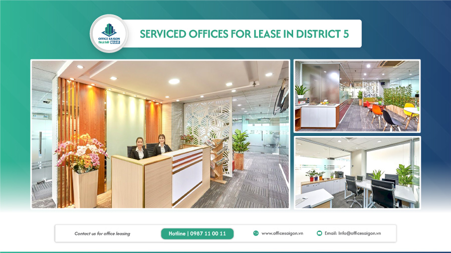 Overview of serviced offices in District 5