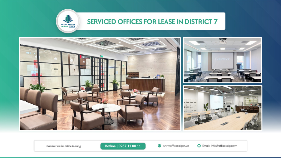 Overview of serviced offices in District 7