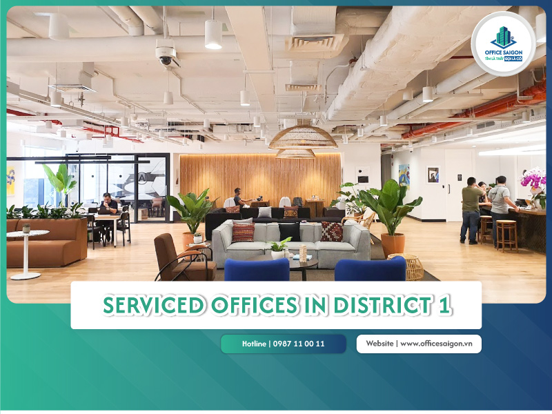 Overview of serviced offices in District 1
